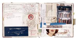 Screenshot from Smithsonian Magazine of Janice Lowry's journals